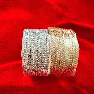 New Gold and Silver Bangles - Size 2-4
